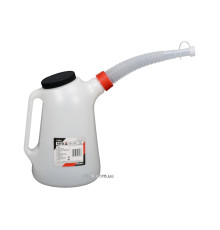 Воронка пластиковая для СТО YATO : с крышкой, V= 5 л [16/96]