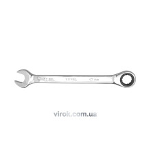 Ключ ріжково - накидний з тріщаткою VOREL Cr-V, М 10 мм [10/100]