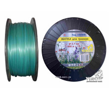 Жилка для тримера "ЗІРКА" TM VIROK : Ø= 2.7 мм, l= 350 м (бобіна)