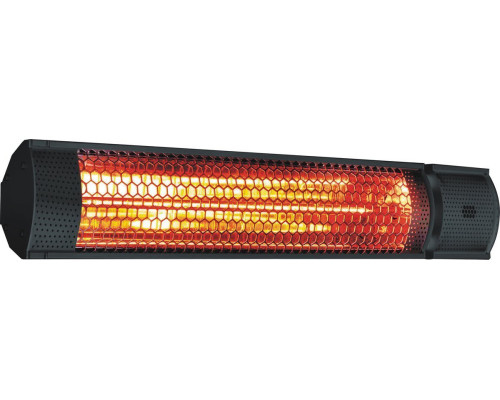 Обігрівач інфрачервоний YATO, ел.-мереж- 230 В, 2000 Вт, діапазон- 12-18м² з пультом, 2 реж [6]