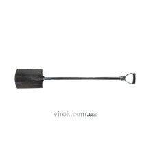 Лопата штикова FLO прямокутна з метал. держаком, l= 120 см [140]