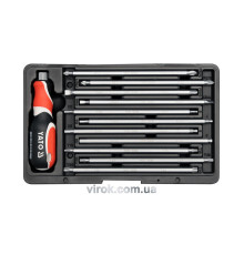 Викрутки прецизійні YATO, кпл. 12 шт [6/12]