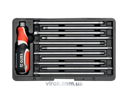 Викрутки прецизійні YATO, кпл. 12 шт [6/12]