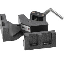 Тиски угловые 90° YATO 150х150 мм, h= 55 мм, развод губок- 60 мм [5]
