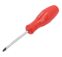 Викрутка з плоским шліцом YATO: SL5 мм, робоча l= 75 мм [12/180]