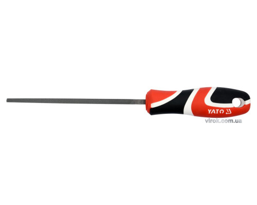 Напильник по металлу YATO, квадратный l=150 мм, #3 [20/80]