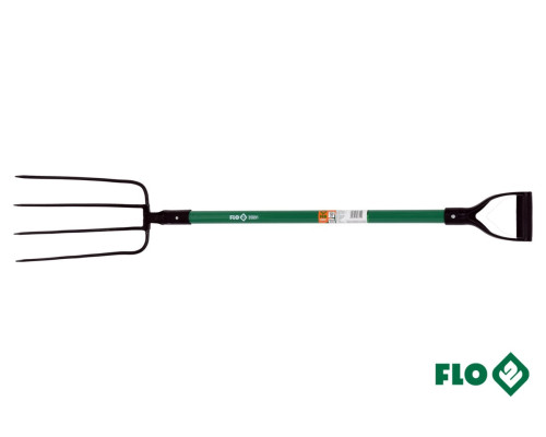 Вила садибні VOREL : 220 х 320 мм, l= 120 см, ручка зі скловолокна [6]