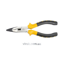 Щипці - тонкогубці VOREL гнуті, l= 160 мм  [6/120]