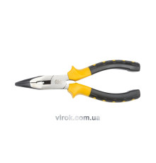 Щипці - тонкогубці VOREL гнуті, l= 160 мм  [6/120]