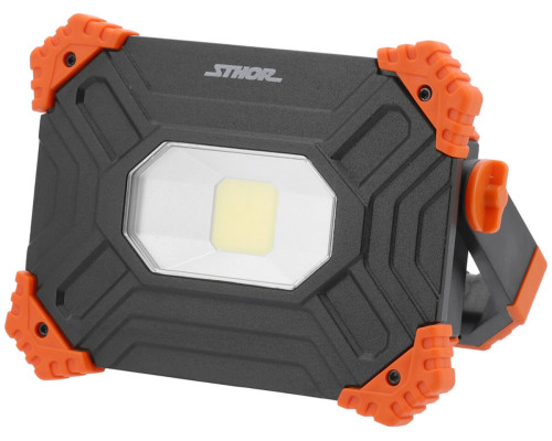Прожектор переносний COB LED діодний STHOR від Li-Ion акумул 3.7V 4.4 АГ P= 10Вт, світл. P= 1000 lm