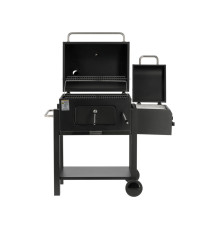 Барбекю вугільний з коптильнею LUND, решітка- 54,5x23,5 см, розмір - 112x62x121 см [1]