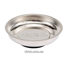 Миска нержавіюча з магнітним дном YATO, Ø=110мм [12/48]