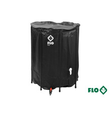 Бак збірний дощової води з ПВХ FLO : 500 л, Ø=3/4", Ø80 x 98 см, стійкий до УФ променів [4]
