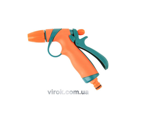 Ороситель-пистолет 3-режимный FLO к шлангу 1/2", ABS-пластик [12/48/480]