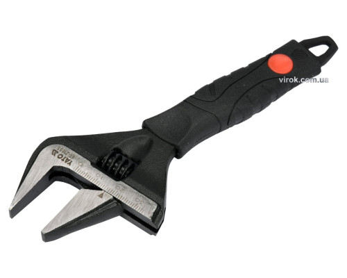 Ключ разводной YATO: L=150 мм. с разводом губ-34 мм. Сr-V [6/72]
