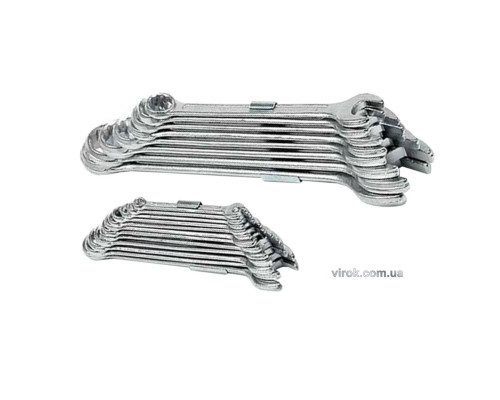 Ключі ріжково - накидні VOREL, 20 шт, М6-32 мм [2/8]