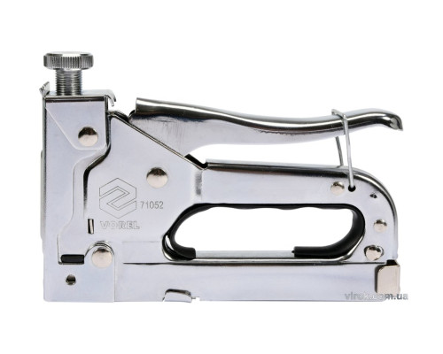 Степлер VOREL металевий з регулюванням для скоб h= 4- 14/ 11,2х 0,7 мм [10/20]