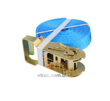 Пас для крепления багажа с трещаткой VOREL: 1000 daN, 25мм х 4м [20]