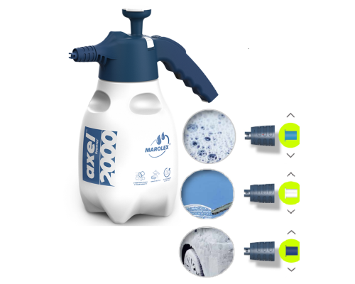 Піногенератор ручний MAROLEX Axel Acid 2000 : 2 л, 0,4MPa, VITON. 3 режими піни [4]