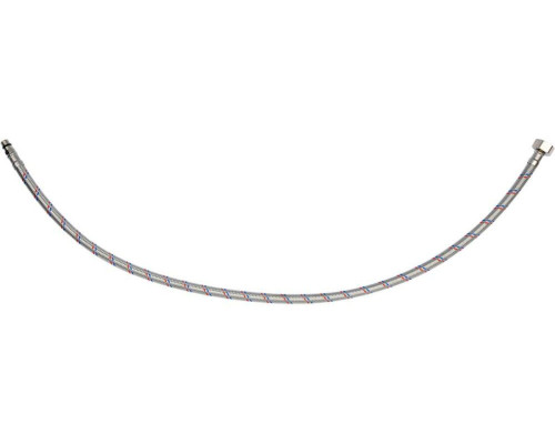 Шланг водопровідний з опліткою з нерж сталі FALA l= 800мм Ø= 8/12, з'єдн F-1/2" х M-M10x1- 17мм 1МПа