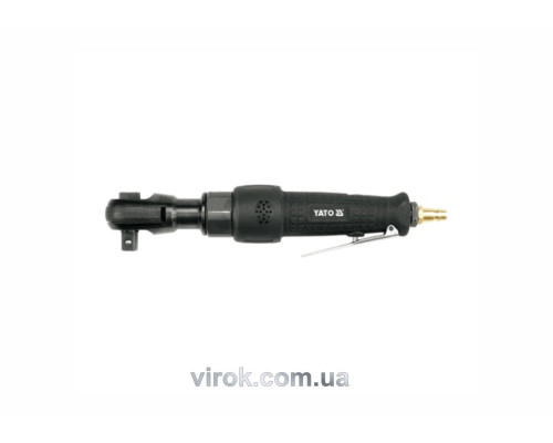 Тріщатка пневматична YATO : квадрат- 1/2", 80 Нм, 6.2 бар, 120 л/хв [20]