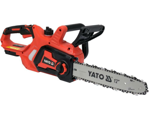 Пила ланцюгова акумуляторна YATO: 18 В Li-Ion, шина- 12"/30 см, ланцюг-45 зубів(БЕЗ АКУМУЛЯТОРА) [2]