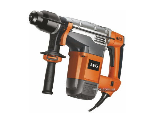 Перфоратор мережевий SDS-MAX AEG: 1200 Вт, 8.5 Дж, 2840 уд/хв, Ø≤ 40 мм (бетон) + кейс (KH5E)