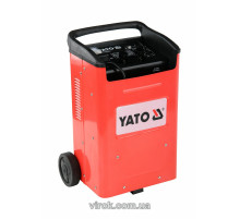 Пуско-зарядний пристрій YATO : акумулятор 12/24 В, 60-540 А, 20-800 Аh, 230 В [1/12]