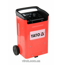 Пуско-зарядное устройство YATO: аккумулятор 12/24 В, 60-540 А, 20-800 Аh, 230 В [1/12]
