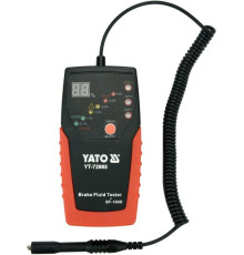 Тестер гальмівної рідини YATO, 180см з 6 діодними індикаторами і звуковим сигналом, еласт. зонд [10]