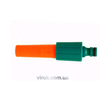 Зрошувач прямий FLO до шлангу 1/2", ABS-пластик [25/100]