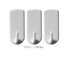 Крючки настенные VOREL самоклеящиеся, набор 3 шт. [12/144]