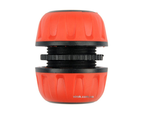 Муфта сполучна швидкоз'ємна YATO для водяного шланга 1/2" /ABS/ (БЛІСТЕР) [12/120]