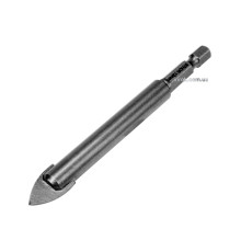 Свердло по склу і кераміці STHOR : YG6X, HEX-1/4", Ø= 12 x 100 мм [100]