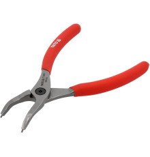 Щипці SEGERA для стопорних кілець YATO гнуті під 45° стискні, l= 180 мм, розвід- 19-60 мм [6/48]