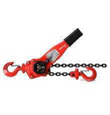 Лебідка ланцюгова ручна YATO : з дотягувачем, H= 1.5 м, F= 750 кг [1]