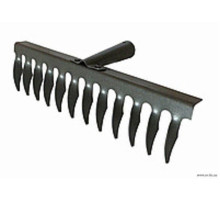 Грабли без ручки (крученый зуб) 12 зубов