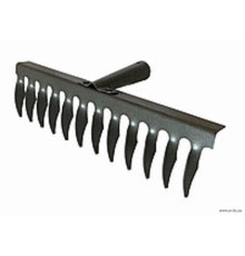 Граблі без ручки (кручений зуб) 12 зубів