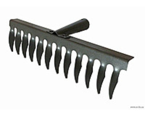 Граблі без ручки (кручений зуб) 12 зубів
