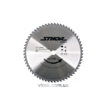 Диск пильний по дереву STHOR. Ø= 400/30 мм, h= 3,2 мм, 60 зубів [10]