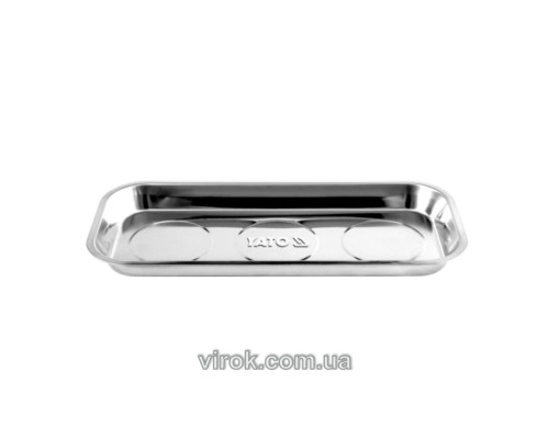 Посудина прямокутна YATO з магнітним дном, 350 х 150 мм [6/12]