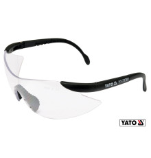 Окуляри захисні YATO відкриті прозорі [12/300]