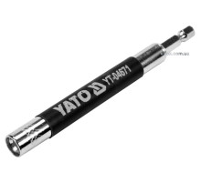 Тримач насадок викруткових YATO : HEX - 1/4", L= 120 мм. магнітний [100]