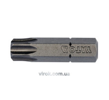 Насадка викруткова YATO : "TORX" T40 x 25 мм. HEX 1/4". 10 (Уп/Шт.) [20/100]