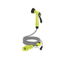 Душ портативный LUND: от аккумул.- 12В, продукт.- 2л/мин, кабель живл.- 4м, шланг-м, 7 режимов [10]