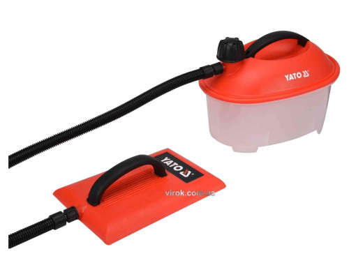Паровий апарат для здирання шпалер мережевий YATO : 2 кВт, ємність- 4.5 л, макс. t= 100°С [4]