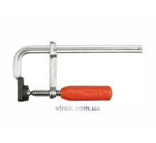 Струбцина кована з пластиковою ручкою YATO, l=160х80 мм [10/30]