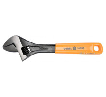 Ключ розвідний VOREL : L= 300 мм. з прогумованим руків'ям [24/576]