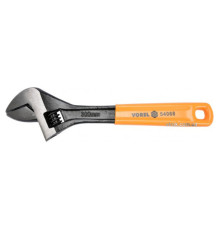 Ключ розвідний VOREL : L= 300 мм. з прогумованим руків'ям [24/576]