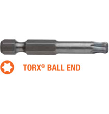 Насадка викруткова USH Industry "тонке жало" BallEND TORX T40K x 50 мм подовжена, Уп. 5 шт.